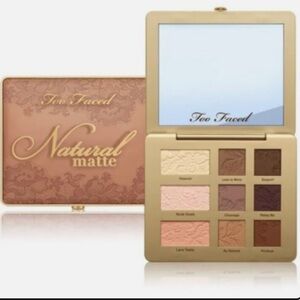 Too Faced Natural Matte Eyeshadow Collection